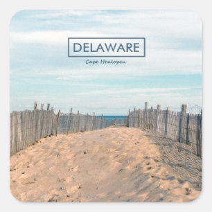 Cape Henlopen. Square Sticker