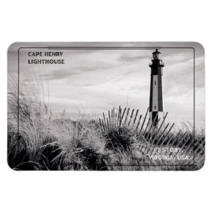 Cape Henry Lighthouse Magnet
