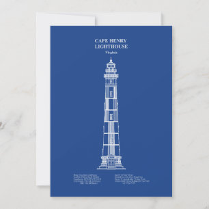 Cape Henry Lighthouse - Virginia – AD Thank You Card