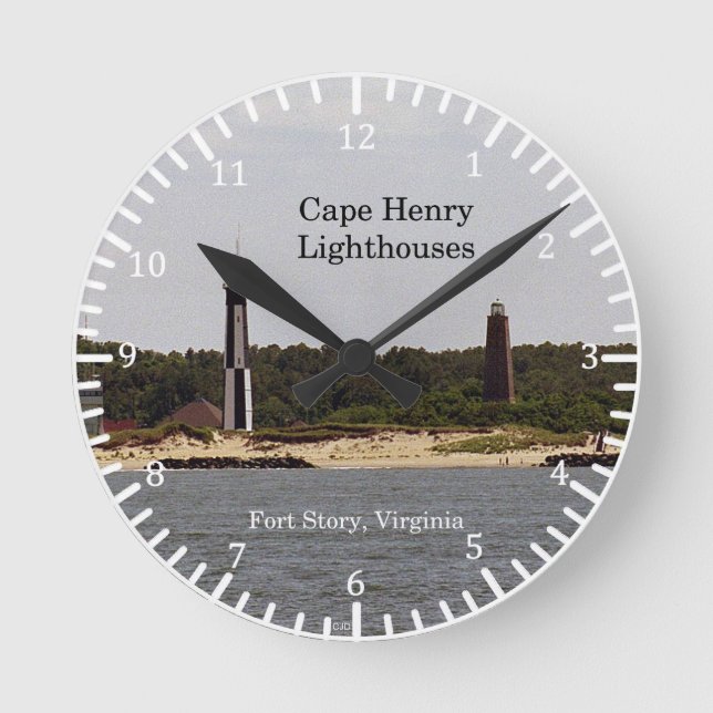 Cape Henry Lighthouses clock (Front)