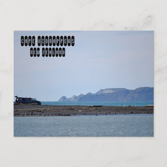 Cape Kidnappers Postcard (Front)
