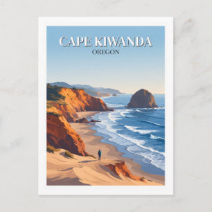 Cape Kiwanda, Oregon Pacific City Postcard
