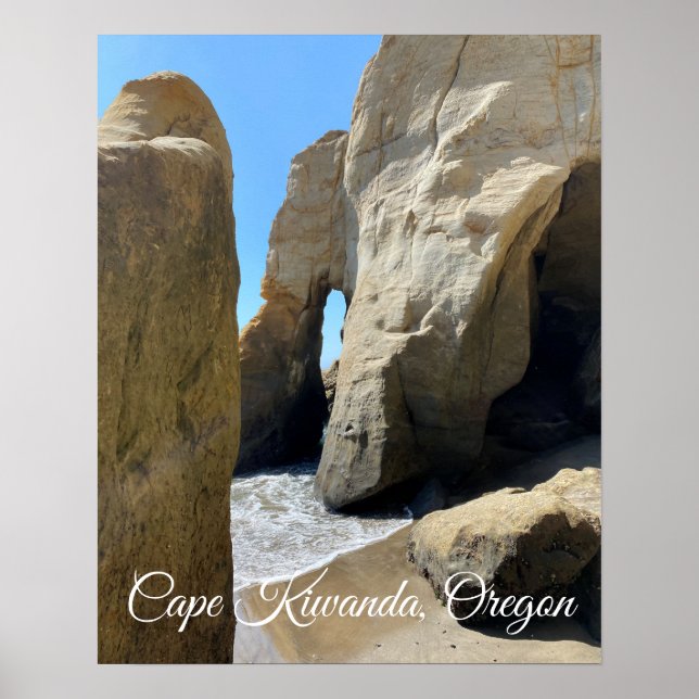 Cape Kiwanda Oregon  Poster (Front)