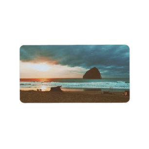 Cape Kiwanda - Pacific City - OR Label