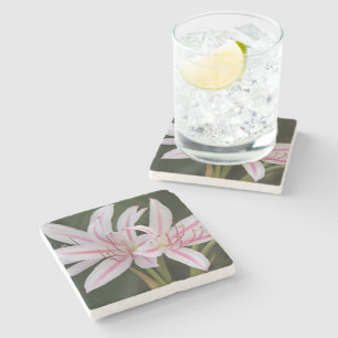 Cape Lily Stone Coaster