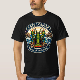 Cape Lobster Armor of the Coast Illustration T-Shirt