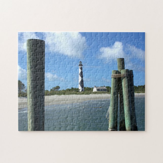 Cape Lookout Light Jigsaw Puzzle (Horizontal)