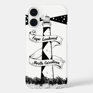 Cape Lookout Lighthouse iPhone 16 Case