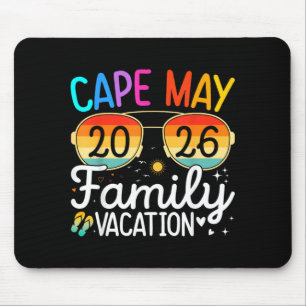 Cape May Beach New Jersey Family Vacation 2026 Mouse Pad