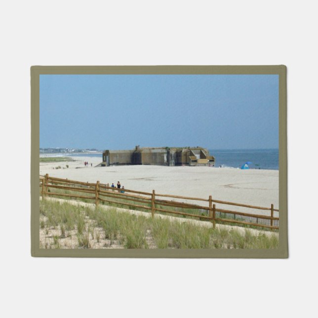 Cape May Bunker Doormat (Front)
