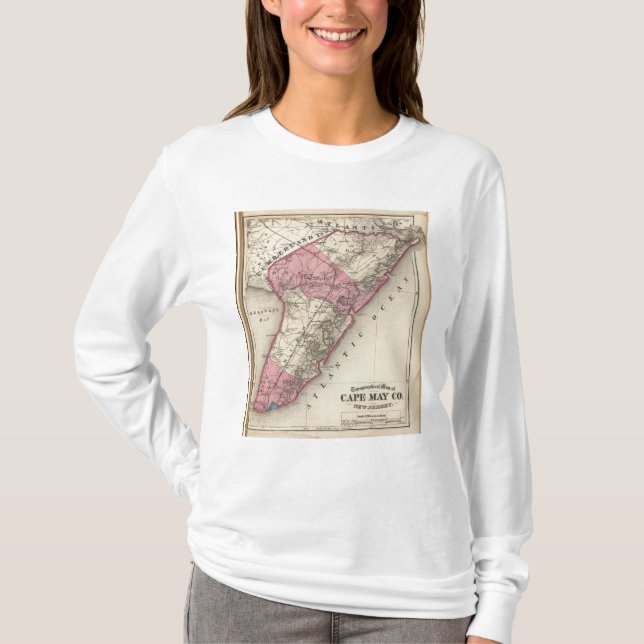 Cape May County, NJ T-Shirt (Front)