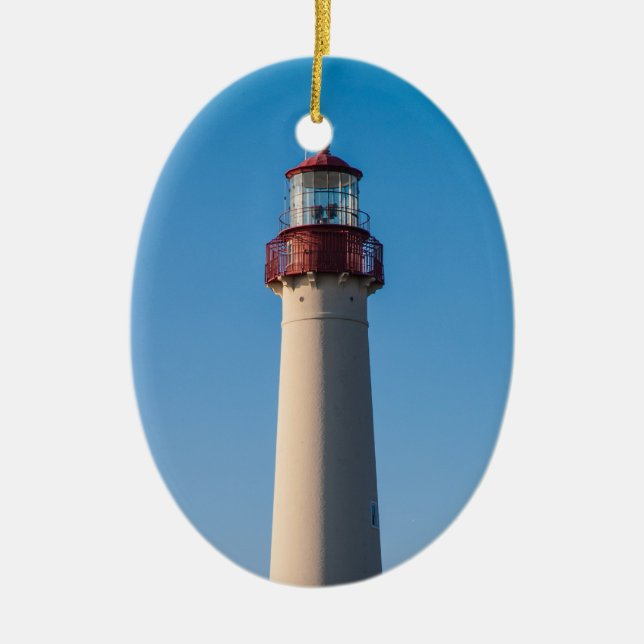 Cape May Light Ceramic Tree Decoration (Front)