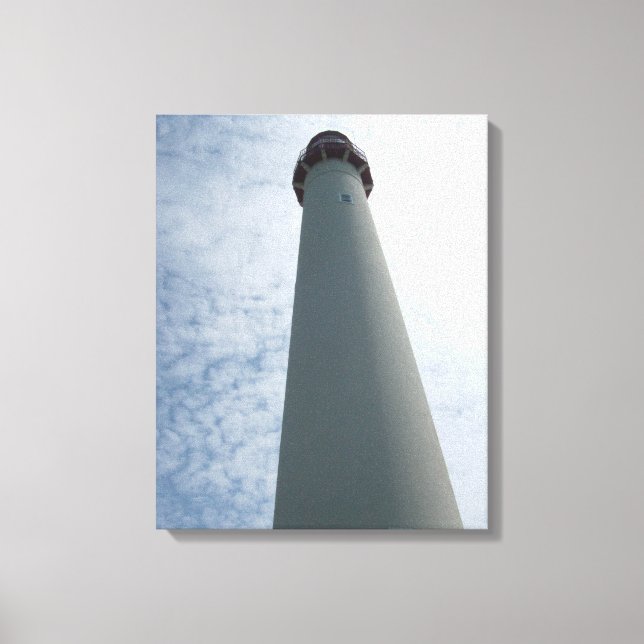Cape May Lighthouse Canvas Print (Front)