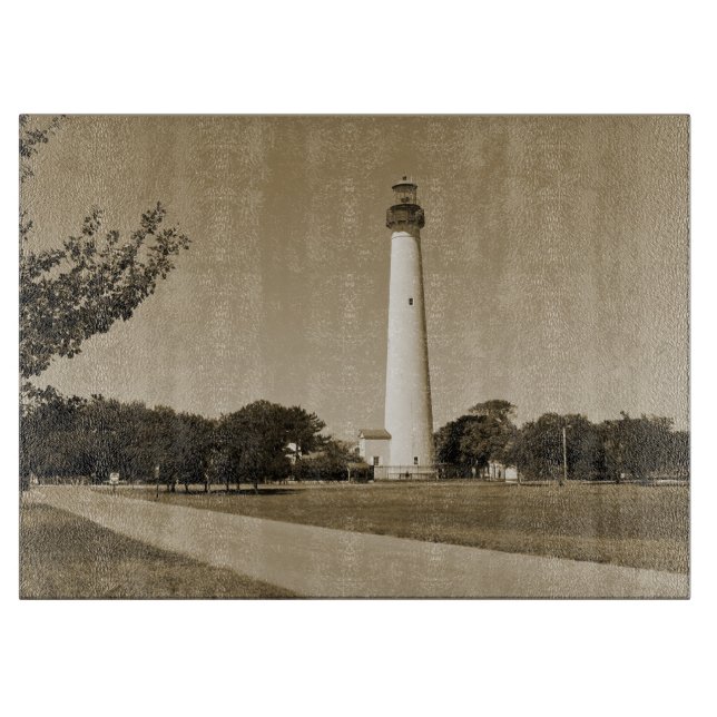 Cape May Lighthouse Cutting Board (Front)