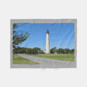 Cape May Lighthouse Fleece Blanket