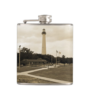 Cape May Lighthouse Hip Flask