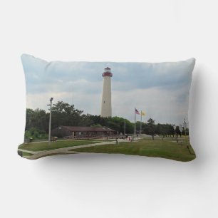 Cape May Lighthouse Lumbar Cushion