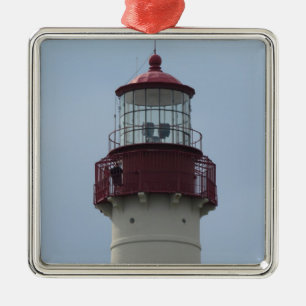 Cape May, Lighthouse Metal Ornament