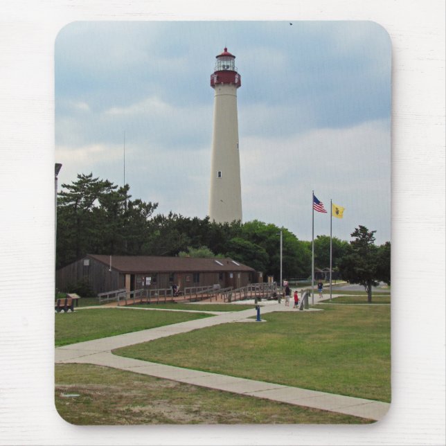 Cape May Lighthouse Mouse Pad (Front)