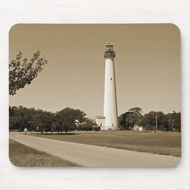 Cape May Lighthouse Mouse Pad (Front)