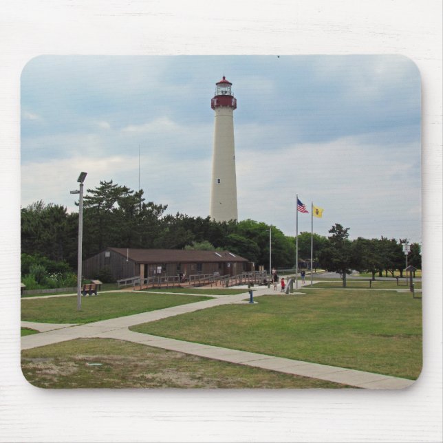 Cape May Lighthouse Mouse Pad (Front)