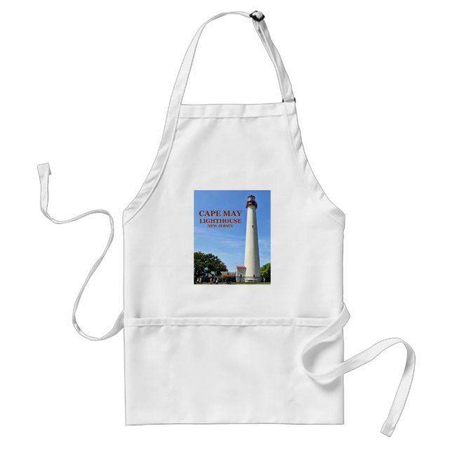 Cape May Lighthouse, New Jersey Cooking Apron (Front)
