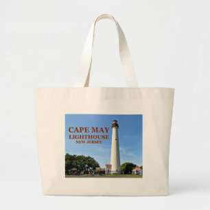 Cape May Lighthouse, New Jersey Tote Bag