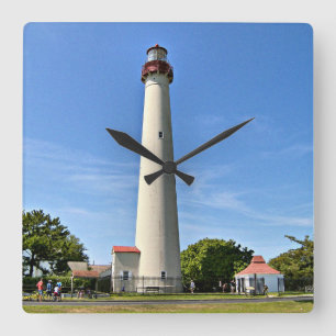 Cape May Lighthouse, New Jersey Wall Clock