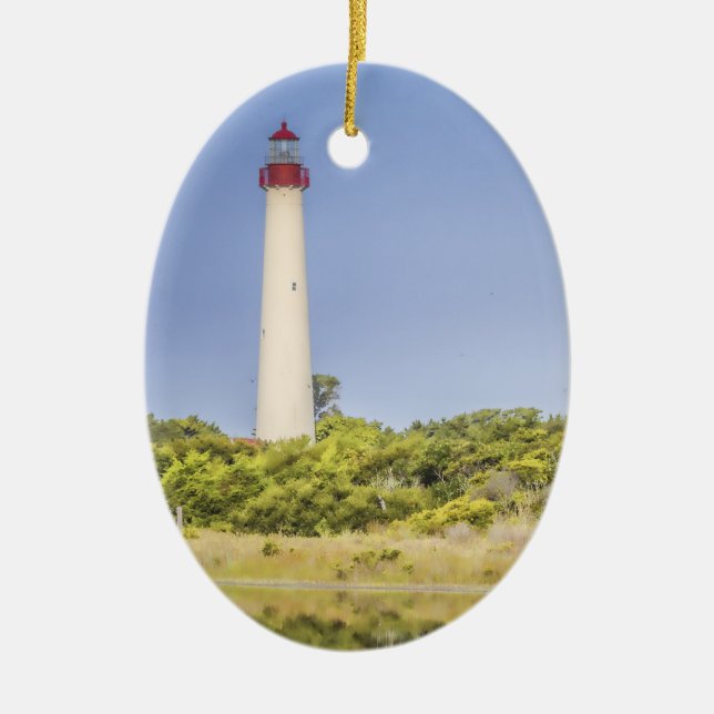 Cape May Lighthouse Ornament (Front)