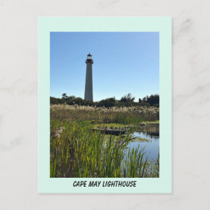 Cape May Lighthouse Photo Postcard