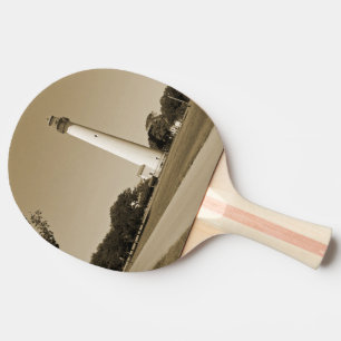 Cape May Lighthouse Ping Pong Paddle