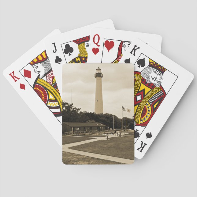Cape May Lighthouse Playing Cards (Back)