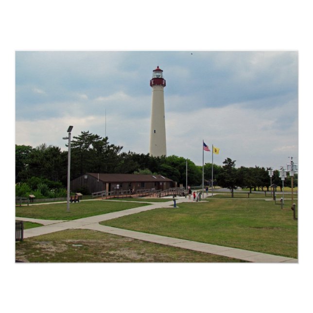 Cape May Lighthouse Poster (Front)