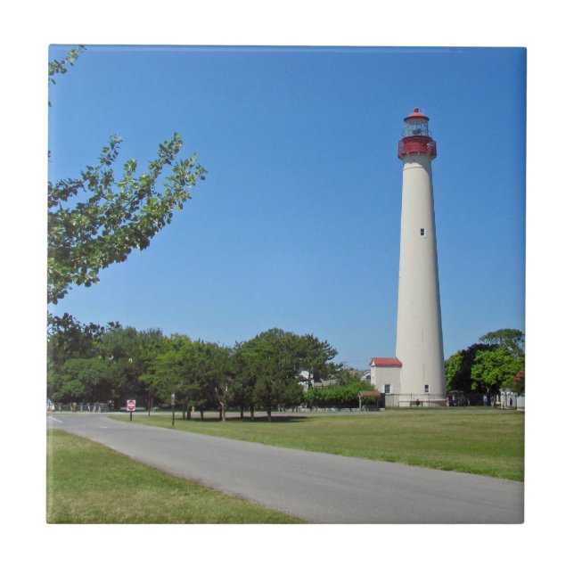 Cape May Lighthouse Tile (Front)