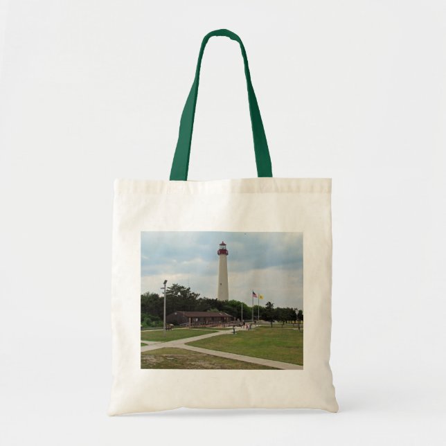 Cape May Lighthouse Tote Bag (Front)