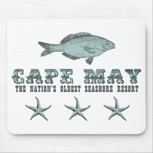 Cape May Nation's Oldest Seashore Resort Mousepad