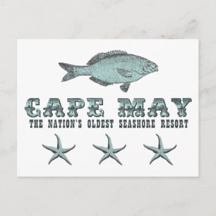Cape May Nation's Oldest Seashore Resort Postcard