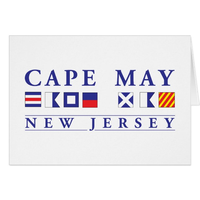 Cape May New Jersey (Front Horizontal)