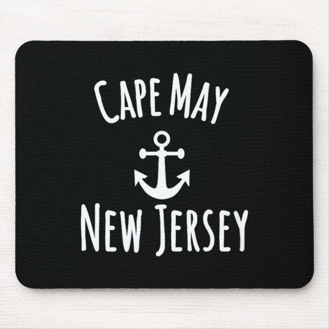 Cape May New Jersey Boating Sailing Nautical Mouse Pad (Front)