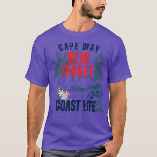 Cape May New Jersey Coast Life Vintage Beach Vacat T-Shirt