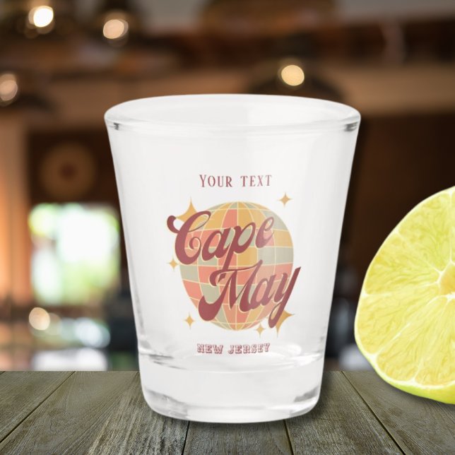 Cape May New Jersey holiday souvenir  Shot Glass (Creator Uploaded)