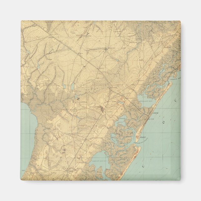 Cape May, New Jersey Magnet (Front)