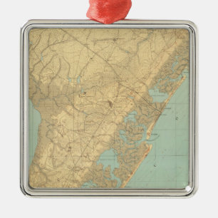Cape May, New Jersey Metal Ornament