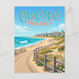 Cape May New Jersey Postcard