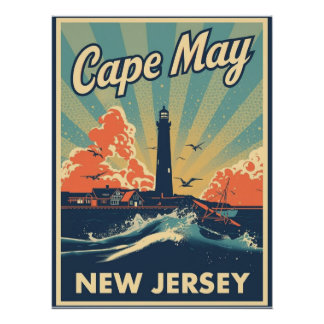 Cape May, New Jersey Poster