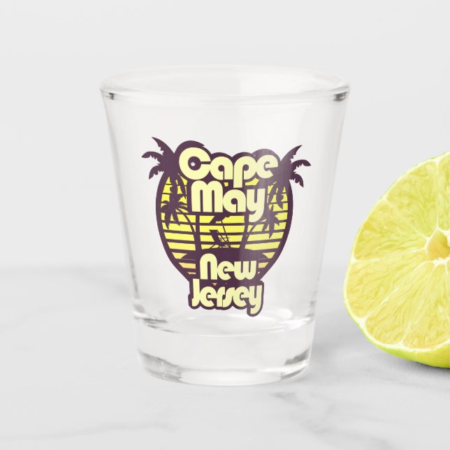 Cape May,New Jersey Shot Glass (Front)