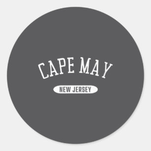 Cape May Nj Clic Cape May New Jersey _2 Classic Round Sticker