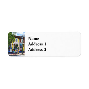 Cape May NJ – Jackson Street Cafe Return Address Label