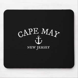 Cape May Nj Shirt, New Jersey Sea Town Mouse Pad