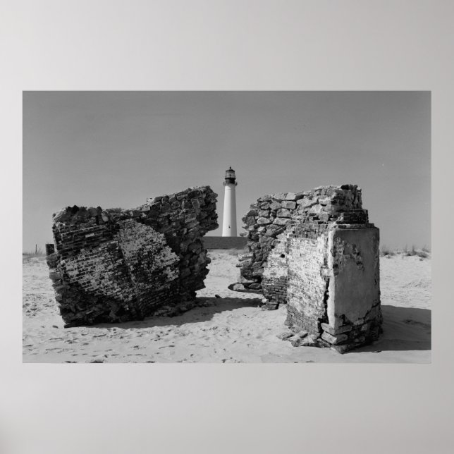 Cape May Point Lighthouse Poster (Front)